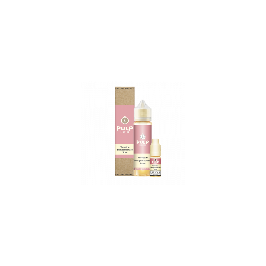 Pack 60ml Verveine Pamplemousse Rose Pulp - 06 mg + 2x10mL 18mg