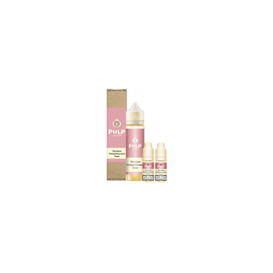 Pack 60ml Verveine Pamplemousse Rose Pulp - 06 mg + 2x10mL 18mg