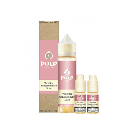 Pack 60ml Verveine Pamplemousse Rose Pulp - 06 mg + 2x10mL 18mg