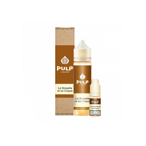 Pack 60ml La Noisette Et Sa Coque Pulp - 03 mg + 1x10mL 18mg