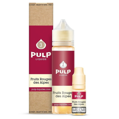 Pack Fruits Rouges des Alpes 60ml - Pulp