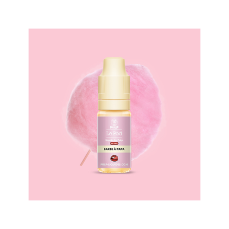 Pack 60ml Barbe A Papa Le Pod Liquide Pulp - 03 mg + 1x10mL 18mg