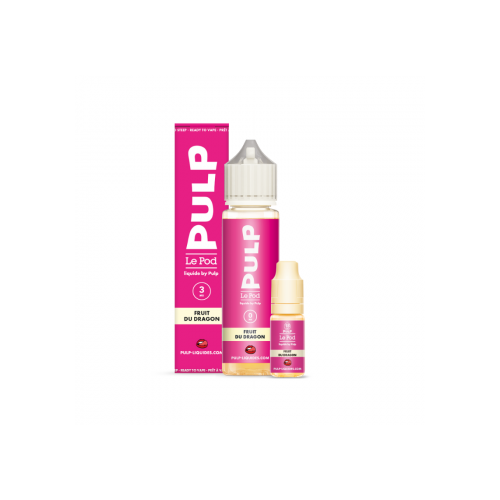 Pack 60ml Fruit Du Dragon Le Pod Liquide Pulp - 06 mg + 2x10mL 18mg