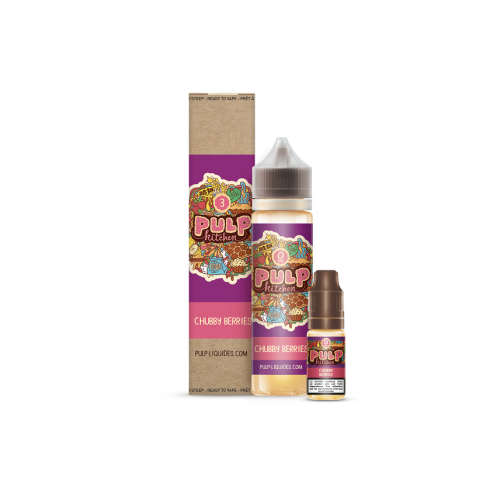 Pack 60ml Chubby Berries Pulp Kitchen - + 1x10mL 18mg 03 mg