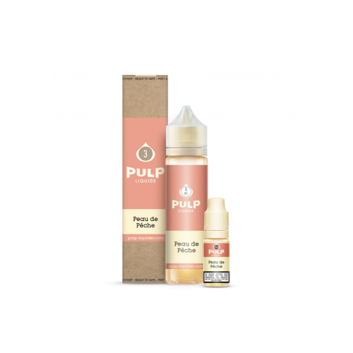 Pack 60ml Peau De Pêche Pulp - 06 mg + 2x10mL 18mg