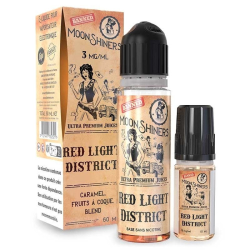 Red Light District 60ml Easy2Shake - Moon Shiners by Le French Liquide