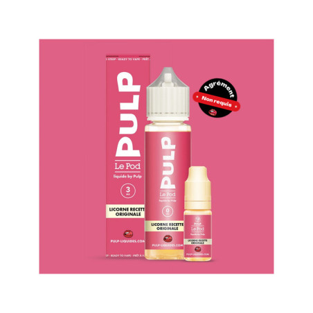 Pack 60mL Baklava Le Pod Liquide Pulp - 06 mg + 2x10mL 18mg