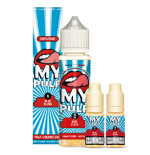 Pack 60ml Blue Slush My Pulp - 03 mg + 1x10mL 18mg