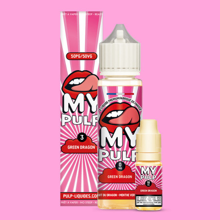 Pack 60ml Blue Slush My Pulp - 03 mg + 1x10mL 18mg