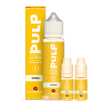 Pack 60mL Citron Le Pod Liquide Pulp - 06 mg + 2x10mL 18mg