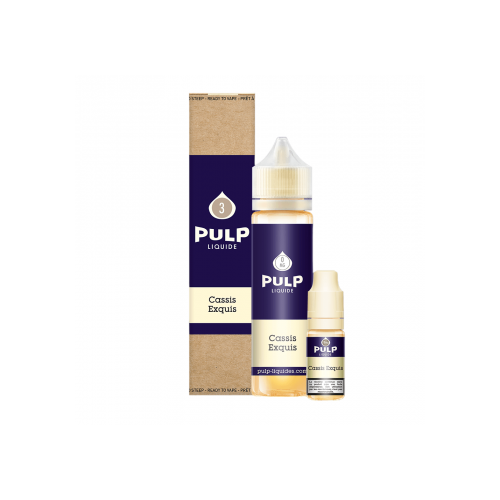 Pack 60ml Cassis Exquis Pulp - 03 mg + 1x10mL 18mg