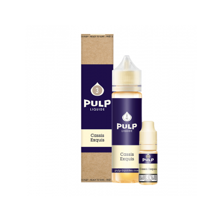Pack 60ml Cassis Exquis Pulp - 03 mg + 1x10mL 18mg