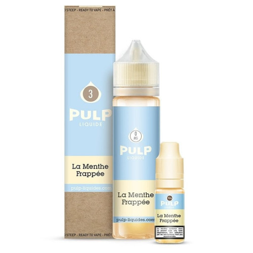 Pack 60ml La Menthe Frappée Pulp - 06 mg + 2x10mL 18mg