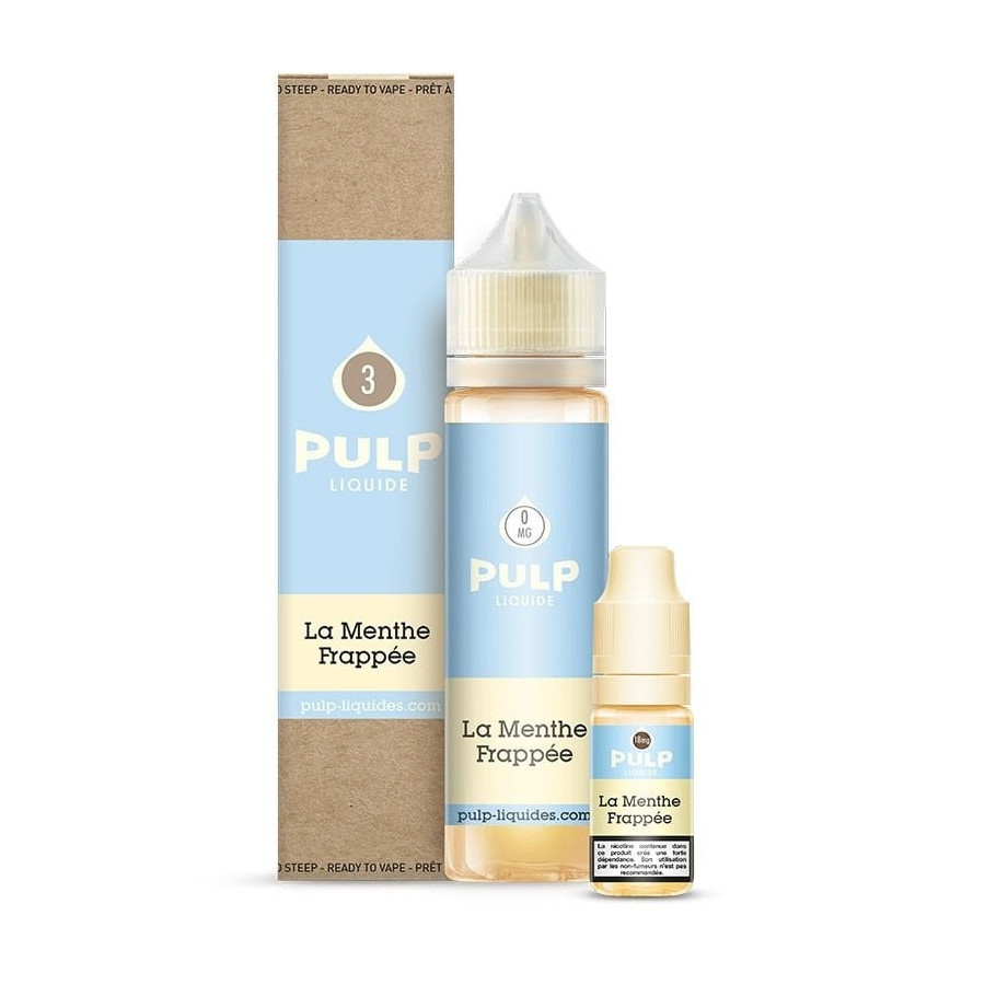 Pack 60ml La Menthe Frappée Pulp - 06 mg + 2x10mL 18mg