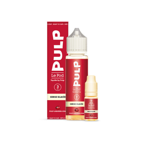 Pack 60ml Cerise Glacee Le Pod Liquide Pulp - 06 mg + 2x10mL 18mg