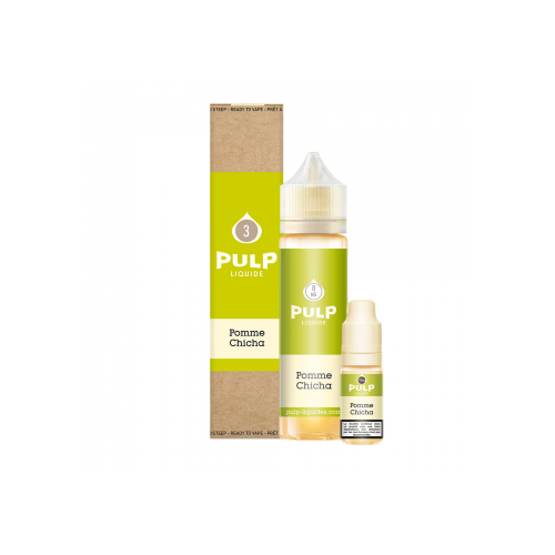 Pack 60ml Pomme Chicha Pulp - 06 mg + 2x10mL 18mg