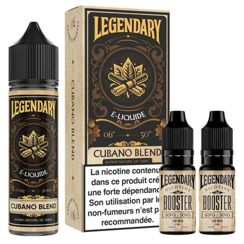 Pack 60ml Cubano Blend Legendary