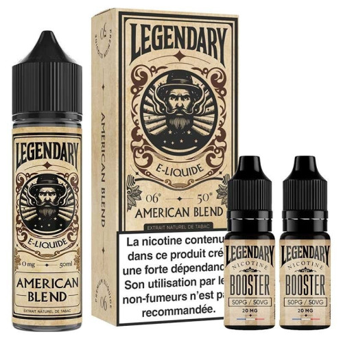 Pack 60ml American Blend Legendary