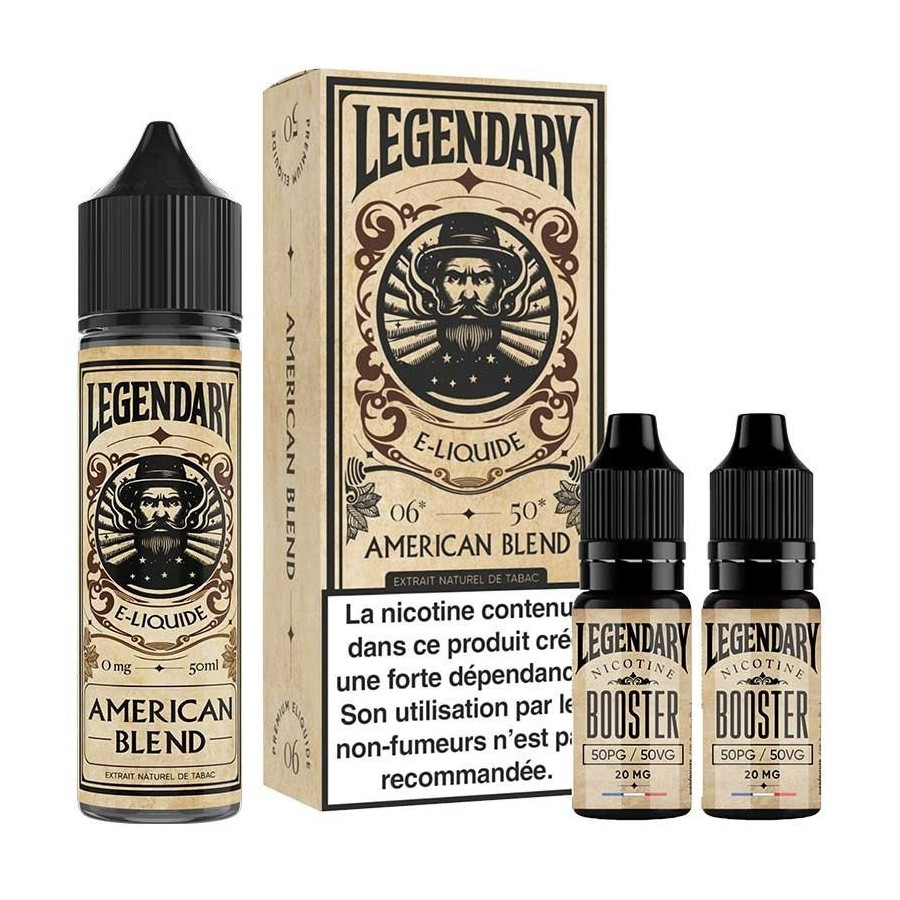 Pack 60ml American Blend Legendary