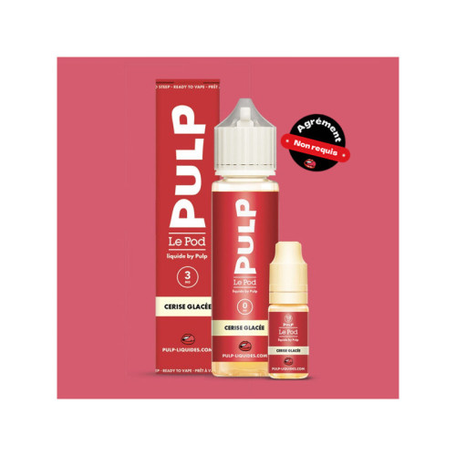 Pack Cerise Glacée 60ml - Le Pod Liquide by Pulp