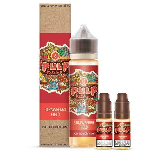 Pack 60ml Strawberry Field PULP Kitchen
