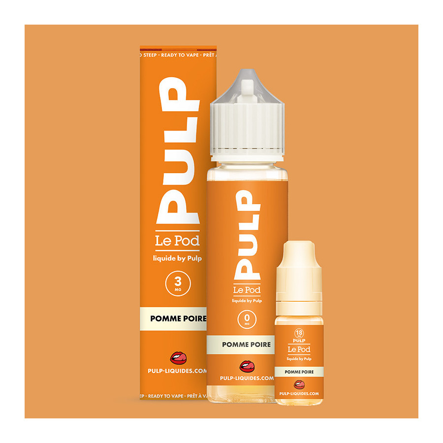 Pack Pomme Poire 60ml - Le Pod Liquide by Pulp