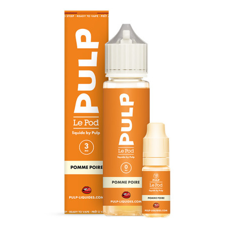 Pack Pomme Poire 60ml - Le Pod Liquide by Pulp