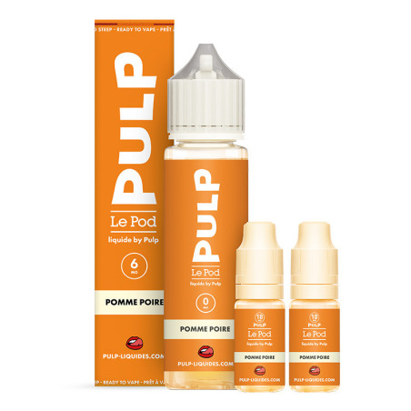 Pack Pomme Poire 60ml - Le Pod Liquide by Pulp