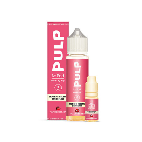 Pack Licorne Recette Originale 60ml - Le Pod Liquide by Pulp