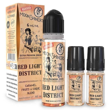 Kit Easy2Shake Red Light District 60ml Moonshiners - Le French Liquide