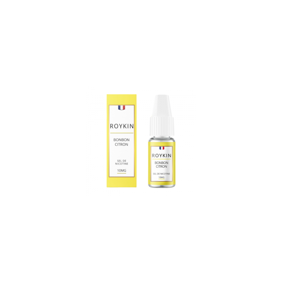 Bonbon Citron - Salt 10ml - Roykin (5 pièces)