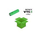 Accus VTC6 3000 mAh Sony (Boite de 20)