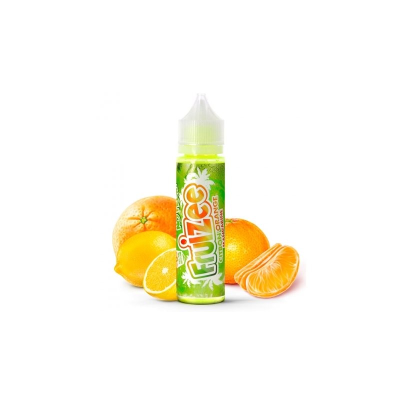 E Liquide Citron Orange Mandarine NO FRESH - Fruizee - Eliquid France - 50ML