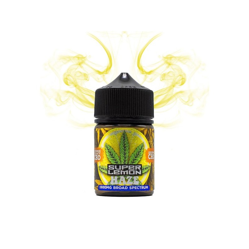 E liquide Super Lemon Haze CBD 50ml Orange County