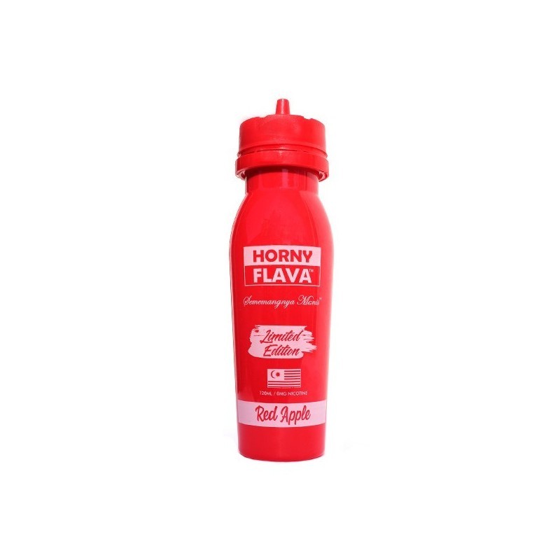 Horny Flava - E Liquide Red Apple 100 ml